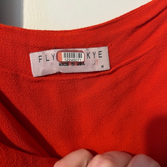 Chic Scarlet Jumpsuit Size Medium - Picture 3 of 4